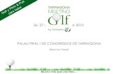 Tarragona Meeting Golf By Gambito   Pfct