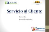 Charla N° 09: Servicio al cliente - Rosa Elena Rojas