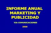 Informe marketing 2008