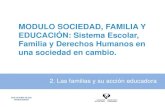 Familia y acción educadora (sociologia)