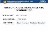 UTPL-HISTORIA DEL PENSAMIENTO ECONÓMICO-I BIMESTRE-(abril agosto 2012)