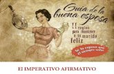 Guía de la buena esposa - Atividade de espanhol: Imperativo Afirmativo
