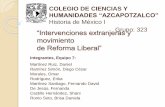 Intervenciones Extranjeras y Reforma Liberal