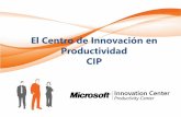 Presentación General Centro de Innovación en Productividad