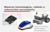Nuevas Tecnologías, Robots Y EducacióN Secundaria