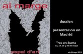 Al Marge.espai d'art. Presentación en Madrid