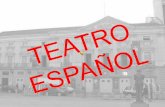 El teatro español