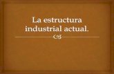 La estructura industrial actual