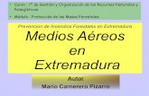 Medios Aéreos para la Prevención y Extinción de Incendios Forestales en Extremadura
