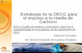 Eduardo González. Estrategia de la OECC para el impulso a la Huella de Carbono