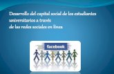 Desarrollo del capital social de los estudiantes en las redes sociales