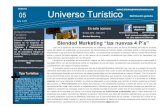 Boletín Universo Turístico 4 Ps Blended Marketing