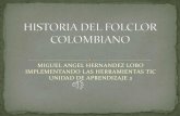 Historia del folclor colombiano