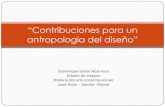 "Contribuciones para un antropología del diseño" Fernando Martín Juez
