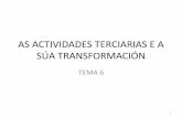 Tema 8 As actividades terciarias e a súa transformación