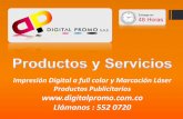 Digital promo productos y servicios
