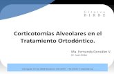 Corticotomias alveolares   tratamiento ortodontico