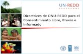 Directrices de ONU-REDD para el Consentimiento Libre, Previo e Informado