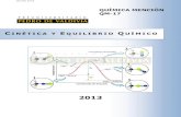 Cinética y Equilibrio Químico (QM17 - PDV 2013)