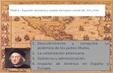 TEMA 6 Expansión ultramarina y creación del Imperio colonial (SS. XVI y XVII)