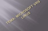 Microsoft vrs linux