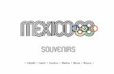 Souvenir que se crearon para la Olimpiada México 68