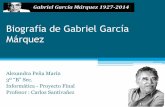 Biografía de Gabriel García Márquez