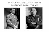 El ascenso de los sistemas políticos totalitarios