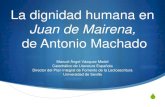 La dignidad humana en "Juan de Mairena" de Antonio Machado