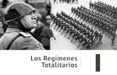 Los regímenes totalitarios (introducción)