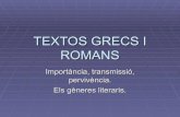 Textos grecs i romans