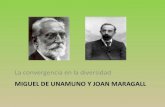 Miguel de Unamuno y Joan Maragall
