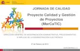 Proyecto Calidad y Gestión de Proyectos. Ministerio de Hacienda y Administraciones Públicas