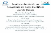 Implementación de un Repositorio de Datos Científicos usando Dspace