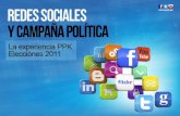 Experiencia de uso de redes sociales en la política electoral, Perú: el ca…