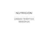NUTRICIÓN-sesión 20
