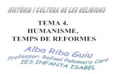 Tema 4. Humanisme i Reforma (lèxic). HISTÒRIA DE LES RELIGIONS. 2n ESO