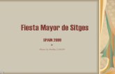 Fiesta Mayor De Sitges