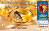 Dra. tatiana están indicados  los omega 3 en pacientes con dislipidemia  diabetica