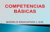 Presentación COMPETENCIAS BÁSICAS