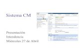 Sistema cm (presentación intendencia)