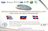 Restructuración de los programas nacionales contra la PPC, Cuba, Haití y República Dominicana