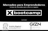 Xbootcamp: 6 puntos de mercadeo para emprendedores