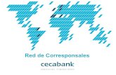 Cecabank: Red de corresponsales