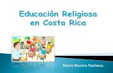 Educación Religiosa en CR