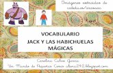 Vocabulario juan y las habichuelas mágicas