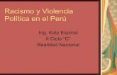 Racismo Y Violencia PolíTica En El Perú