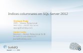 Indices columnares | SolidQ Summit 2012