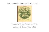 Vida de San Vicente Ferrer