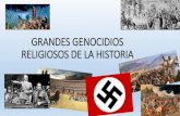 Grandes genocidios de la historia